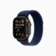 ساعت هوشمند اپل مدل Ultra 2 Black Titanium Case Trail Loop 49mm